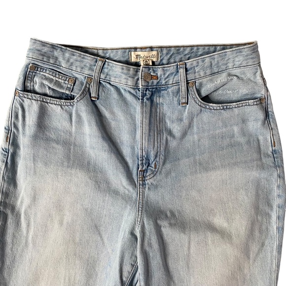 Madewell Jeans Women's 31 x 27 Curvy Perfect Vintage Blue Light Wash High Rise - Picture 2 of 11